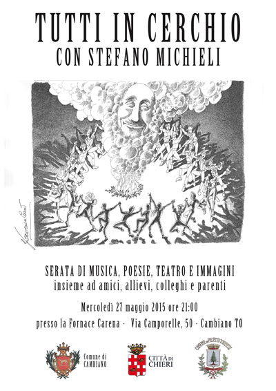 Volantino 27 Maggio 2015 - TUTTI IN CERCHIO CON STEFANO MICHIELI